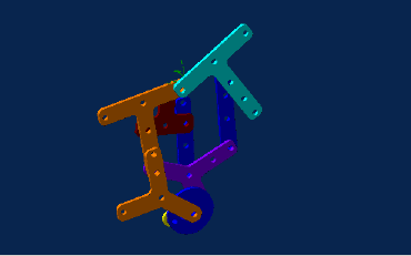 Linkage Animation - Bottom Right View