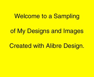 My Alibre Sample Screen Shots